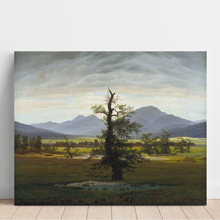 Paysage de village dans la lumière du matin - Caspar David Friedrich | Reproduction Tableau Décoration murale affiche copie