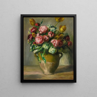 PierreAuguste Renoir - Vase De Pivoines.webp