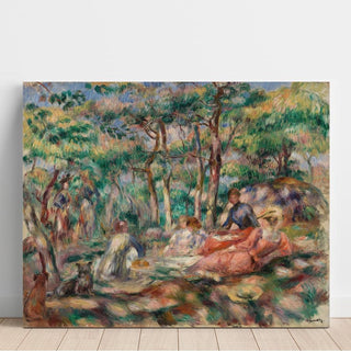 Pique-nique Le Déjeuner sur l'Herbe - Pierre-Auguste Renoir | Reproduction Tableau Décoration murale affiche copie
