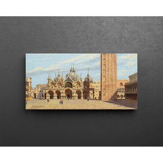 Place Saint-Marc Venise - Antonietta Brandeis | Reproduction Tableau Décoration murale affiche copie
