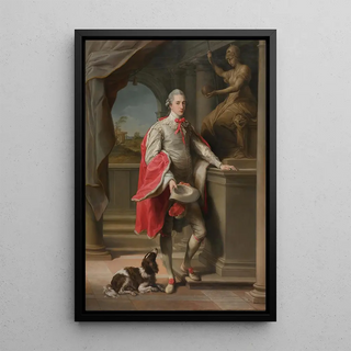 Pompeo Batoni - Portrait Of John 3rd Baron Monson Of Burton.webp