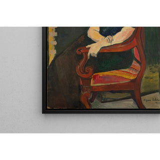 Portrait de Madame Germaine Eisenmann 1924 - Suzanne Valadon | Reproduction Tableau Décoration murale affiche copie