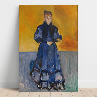 Portrait de Mme Förster-Nietzsche - Edvard Munch | Reproduction Tableau Décoration murale affiche copie