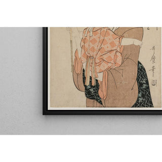 Prayers for Rain, de la série Seven Elegant Komachi - Kitagawa Utamaro | Reproduction Tableau Décoration murale affiche copie