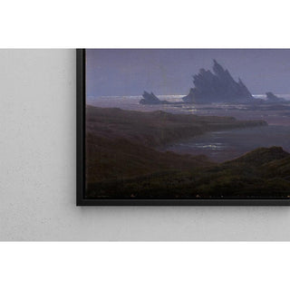 Récif rocheux sur la plage - Caspar David Friedrich | Reproduction Tableau Décoration murale affiche copie