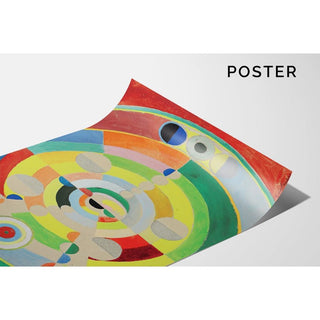 Disque-Relief - Robert Delaunay | Reproduction Tableau Décoration murale affiche copie