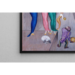 Rêves et fantaisies n° 1 The Skittle Alley - Nils Dardel | Reproduction Tableau Décoration murale affiche copie