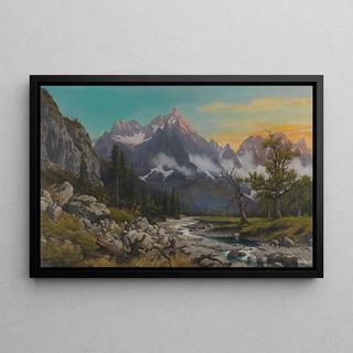 Rudolf Reschreiter - Morgenstimmung am groen Ahornboden Karwendelgebirge.webp