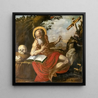 Saint Jérôme dans le désert - Anonyme