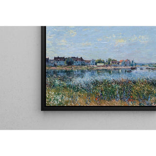 Saint-Mammès, Le Matin - Alfred Sisley | Reproduction Tableau Décoration murale affiche copie