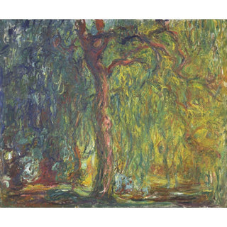 Saule pleureur - Claude Monet | Reproduction Tableau Décoration murale affiche copie