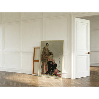 Sawamura Sojuro et Segawa Kikunojo - Toshusai Sharaku | Reproduction Tableau Décoration murale affiche copie