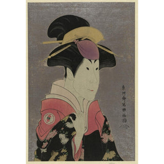 Segawa Tomisaburo en tant que Yadorigi, femme d'Ogishi Kurando - Toshusai Sharaku | Reproduction Tableau Décoration murale affiche copie