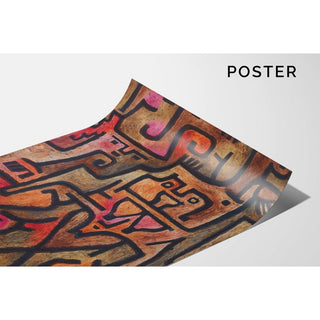 Sorcières de la forêt - Paul Klee | Reproduction Tableau Décoration murale affiche copie