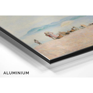 Sur la plage - Henri Lebasque | Reproduction Tableau Décoration murale affiche copie