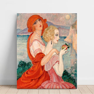 Sur la route d'Anacapri - Gerda Wegener | Reproduction Tableau Décoration murale affiche copie