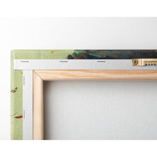 Tableau Abstrait – Valse de Pétales | Affiche Murale Poétique aux Couleurs Florales et Mouvements Dansants | Déco Artistique pour Salon ou Chambre