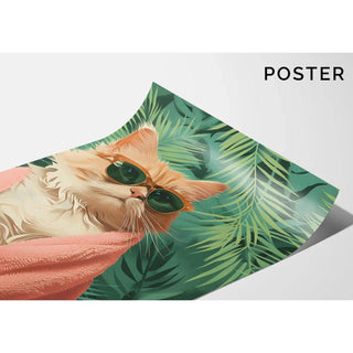 Tableau Chat Tropical