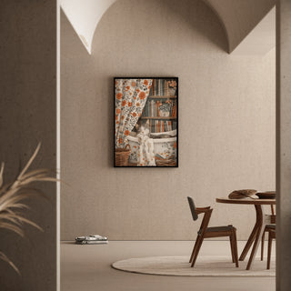 Tableau Chat détendu