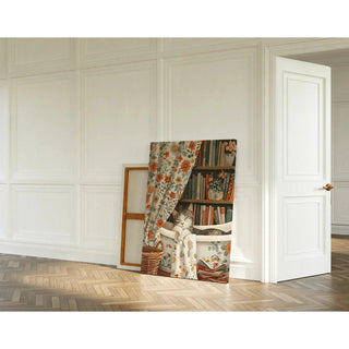 Tableau Chat détendu