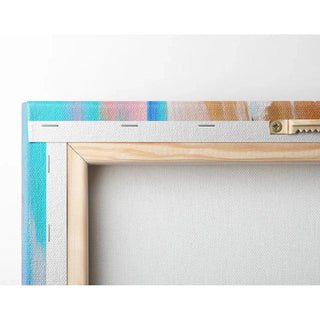 Tableau Coloré – Vagues Pastel | Affiche Bord de Mer Tons Doux | Déco Apaisante pour Salon, Chambre ou Maison de Vacances