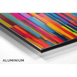 Tableau Coloré – Vibrations Chromatiques | Affiche Abstraite Couleurs Vives | Déco Moderne pour Salon, Bureau ou Loft Contemporain