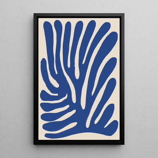 Tableau Décoratif Bohème - Vibrations Bleues | Reproduction Tableau Décoration murale affiche copie