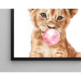 Tableau Lionceau Bubble Gum