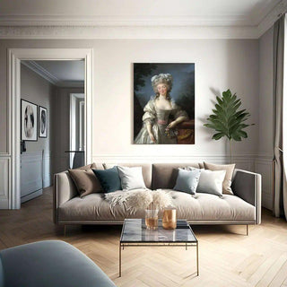 Tableau Madame du Barry - Elisabeth Louise Vigée Le Brun | Reproduction Tableau Décoration murale affiche copie