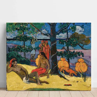 Te Arii Vahine La Femme Aux Mangos - Paul Gauguin | Reproduction Tableau Décoration murale affiche copie