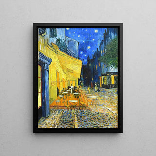 Terrasse du café le soir - Vincent Van Gogh | Reproduction Tableau Décoration murale affiche copie