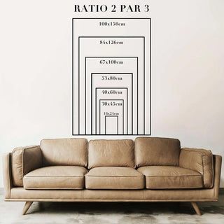 Tirage conceptuel - Murmure des Ondes | Reproduction Tableau Décoration murale affiche copie