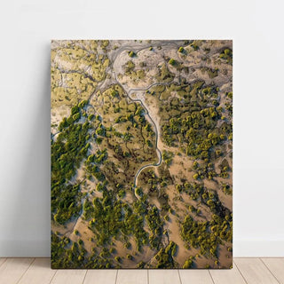 Tirage photo de paysage - Serpentins Verdoyants