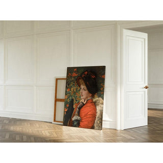 Type de beauté ; Portrait de Mme Kathleen Newton - James Tissot | Reproduction Tableau Décoration murale affiche copie