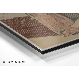 Une fille s'habillant en rose - Suzuki Harunobu | Reproduction Tableau Décoration murale affiche copie