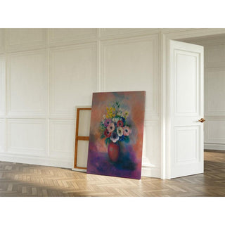 Vase d'anémones - Odilon Redon | Reproduction Tableau Décoration murale affiche copie