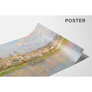 Vétheuil - Claude Monet | Reproduction Tableau Décoration murale affiche copie