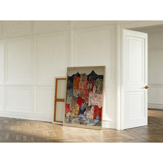 Ville des églises - Paul Klee | Reproduction Tableau Décoration murale affiche copie