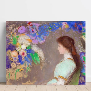 Violette Heymann - Odilon Redon | Reproduction Tableau Décoration murale affiche copie