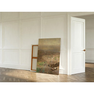 Vue de Vienne depuis une altitude de 3000 m au-dessus de la Gloriette de Schönbrunn - Carl Moll | Reproduction Tableau Décoration murale affiche copie