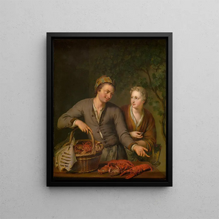 Willem Van Mieris - Fishmonger.webp