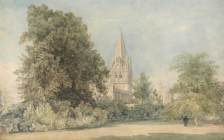 William Alfred Delamotte - Christ Church Canons Garden Oxford.webp