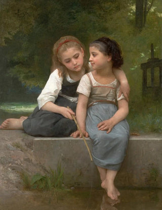 William Bouguereau - Fishing For Frogs.webp