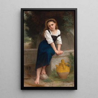 William Bouguereau - Orpheline La Fontaine.webp