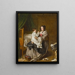 William Powell Frith - Bedtime Evening Prayers.webp