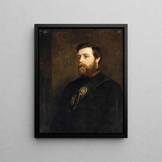 William Powell Frith - Portrait of James Panton Esq in the uniform of the Kings Royal Rifle Corps.webp