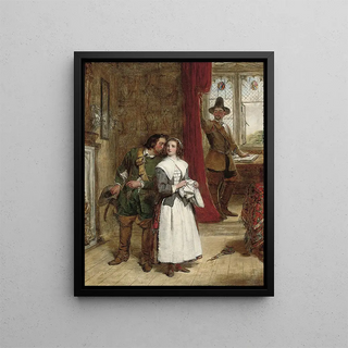 William Powell Frith - The puritans daughter.webp