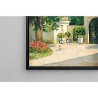 Yerres. De L’Exèdre, Le Porche De La Demeure Familiale - Gustave Caillebotte | Reproduction Tableau Décoration murale affiche copie