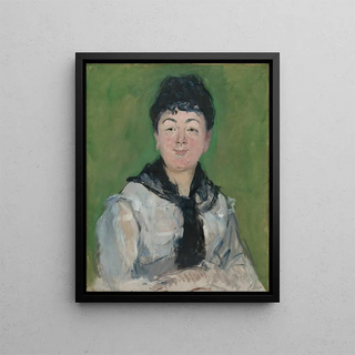 douard Manet - Portrait of a Woman with a Black Fichu.webp