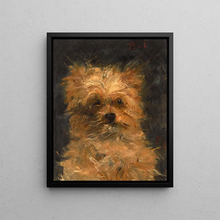 douard Manet - Tte du chien Bob.webp